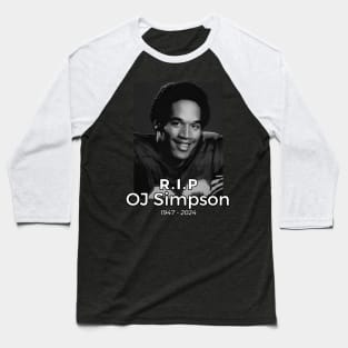 RIP OJ Simpson Baseball T-Shirt